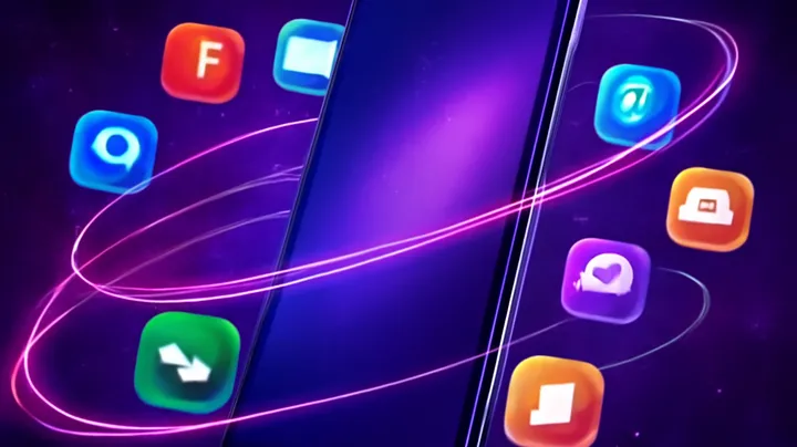 5666BEAT COM Sleek smartphone floating in space